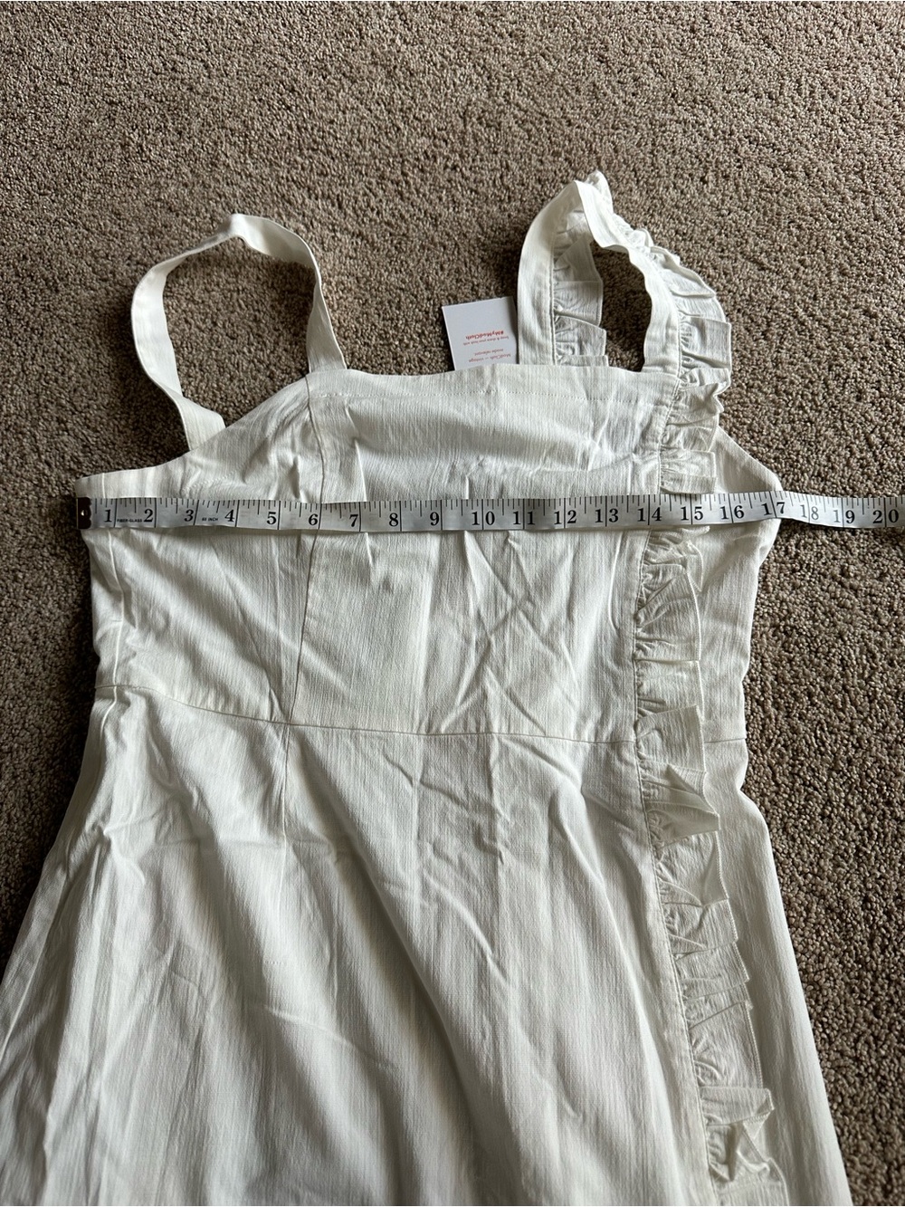 Modcloth Ivory Ruffle-Trim Mini Dress - Picture 11 of 11